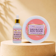 Dry Body Oil & Shea Butter Body Scrub - A Touch of Rose