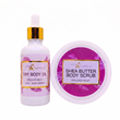 Dry Body Oil & Shea Butter Body Scrub - Orchid Mist